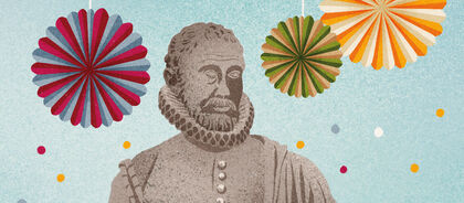 Feestelijke winterdag