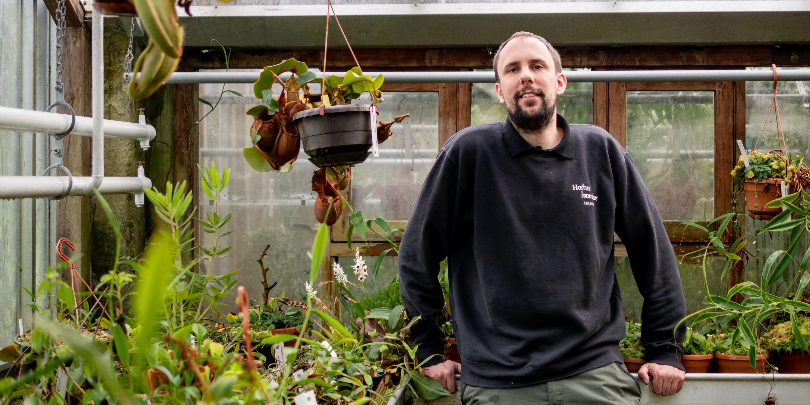 Hoofd Horticultuur Rogier van Vugt