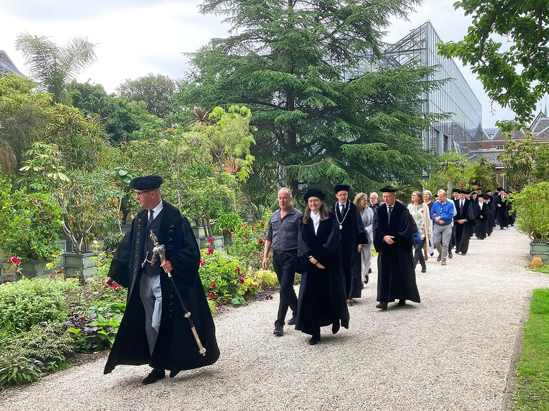 Hortusprefect in oratie: ‘Hoop bij te dragen aan biodiversiteitsherstel met Leidse Hortus als groene motor’